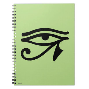 Caderno Espiral Símbolo egípcio: Wedjat