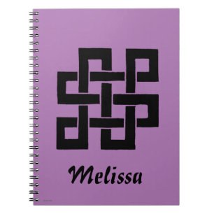 Caderno Espiral Símbolo: Nade-Takara-Nusubi
