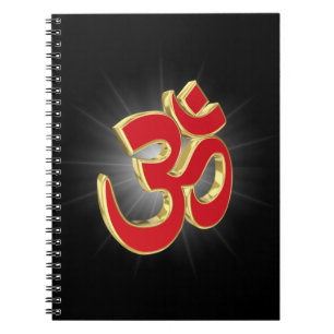 Caderno Espiral Símbolo Om