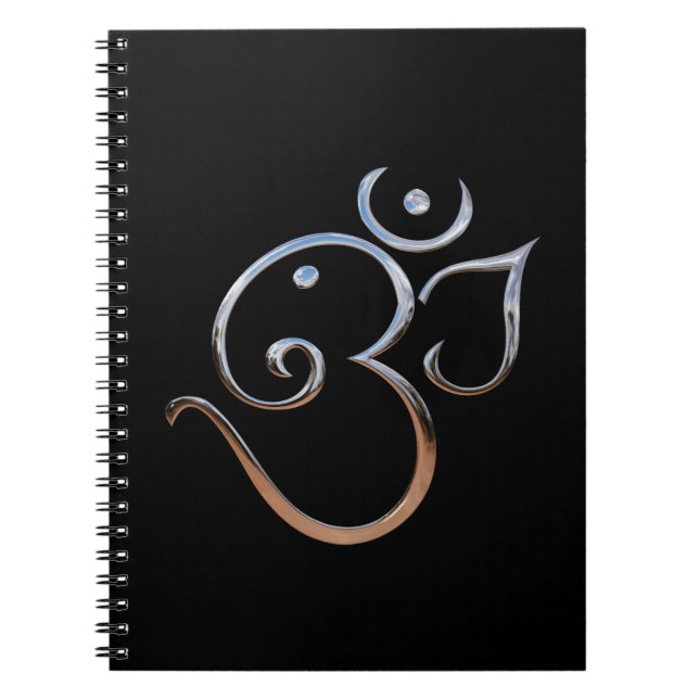 Caderno Espiral Símbolo Om (Frente)