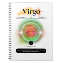 Símbolo Zodiano Moderno Virgo Citação Elemento da