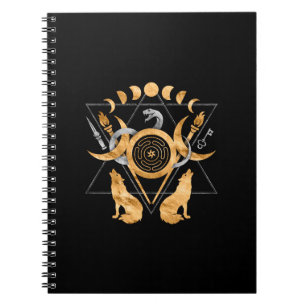 Caderno Espiral Símbolos de Hecate