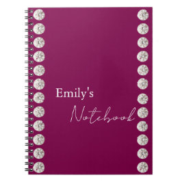 Caderno Espiral Simpático e elegante moderno e brilhante