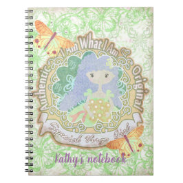 Caderno Espiral Sinais de Virgem. notebook personalizado
