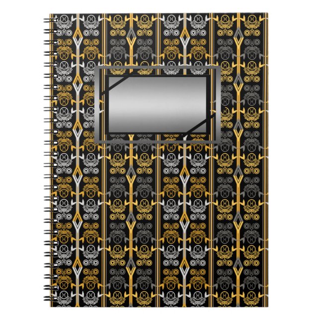Caderno Espiral Sinais de Zodiac, Peixes (Frente)