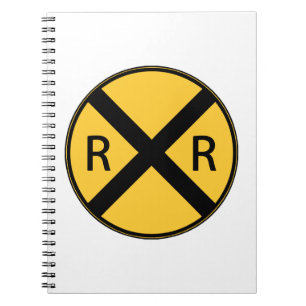 Caderno Espiral Sinal de Estrada de Ferro