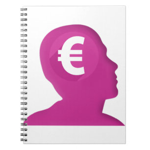 Caderno Espiral Sinal de Euro