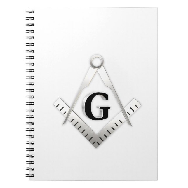 Caderno Espiral Sinal de maçonaria (Frente)