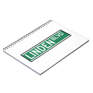 Caderno Espiral Sinal Linden Boulevard
