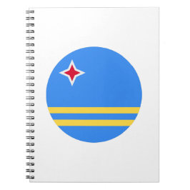 Caderno Espiral Sinalizador Aruba
