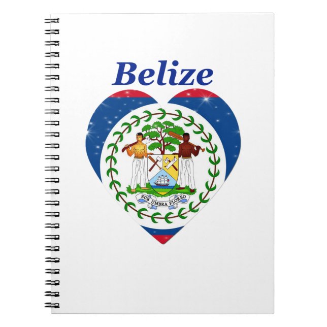 Caderno Espiral Sinalizador Belize Heart (Frente)