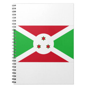 Caderno Espiral Sinalizador Burundi
