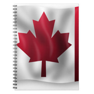 Caderno Espiral Sinalizador Canadá