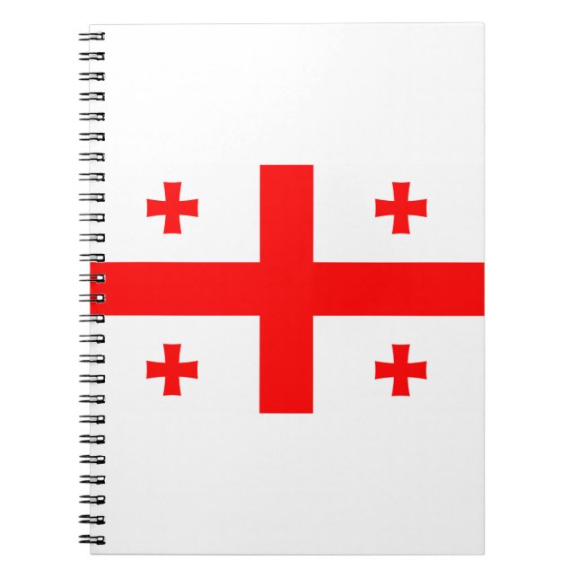 Caderno Espiral Sinalizador da Geórgia (Frente)