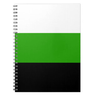 Caderno Espiral Sinalizador de Neutrois Pride
