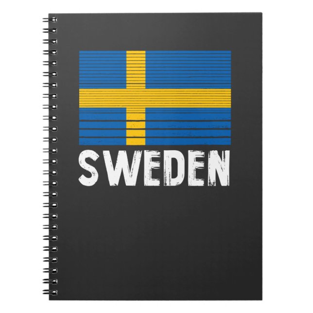 Caderno Espiral Sinalizador de suecia (Frente)