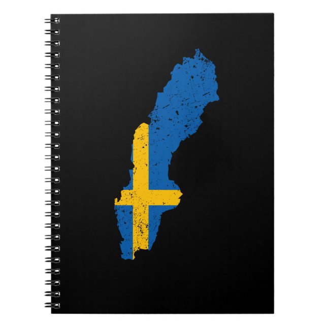 Caderno Espiral Sinalizador de suecia (Frente)
