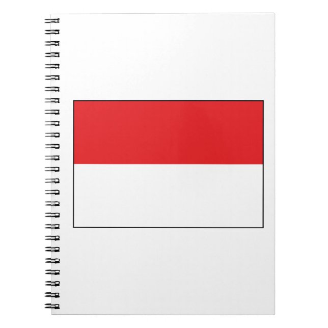 Caderno Espiral Sinalizador Indonésia (Frente)