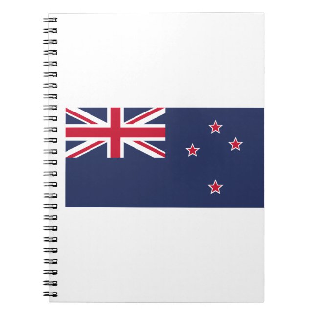 Caderno Espiral Sinalizador Nova Zelândia (Frente)