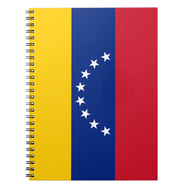 Caderno Espiral Sinalizador Venezuela (Frente)