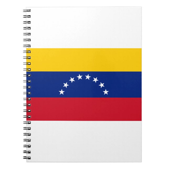 Caderno Espiral Sinalizador Venezuela (Frente)
