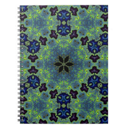 Caderno Espiral Sinfonia Fractal Radiante
