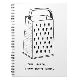 Caderno Espiral Sinto-Me Grata