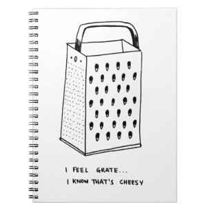 Caderno Espiral Sinto-Me Grata