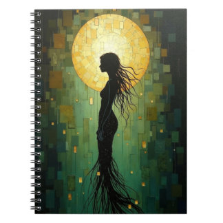 Caderno Espiral Siren do mar profundo