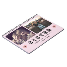 Caderno Espiral Sisters Forever – Photo Collage Spiral Notebook