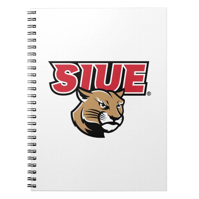 Caderno Espiral SIUE Cougars (Frente)