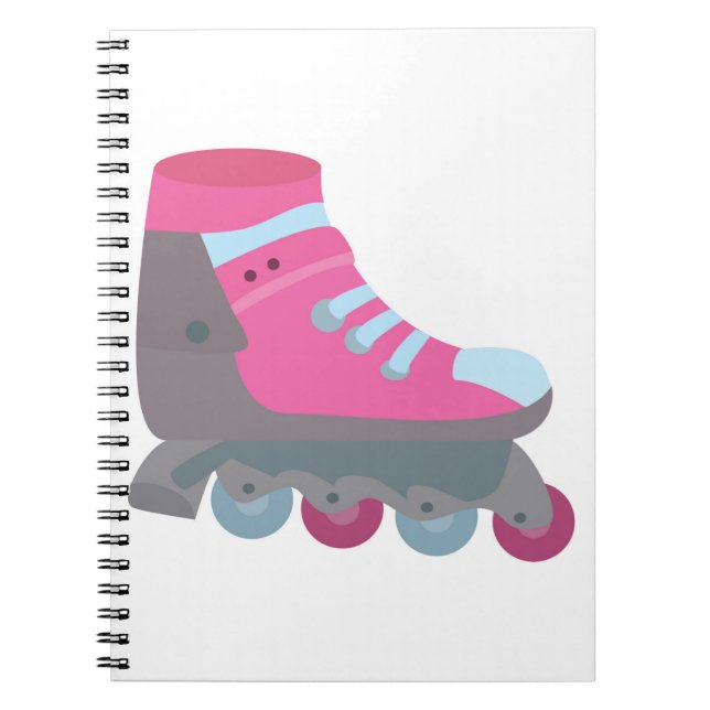 Caderno Espiral Skate do cilindro (Frente)