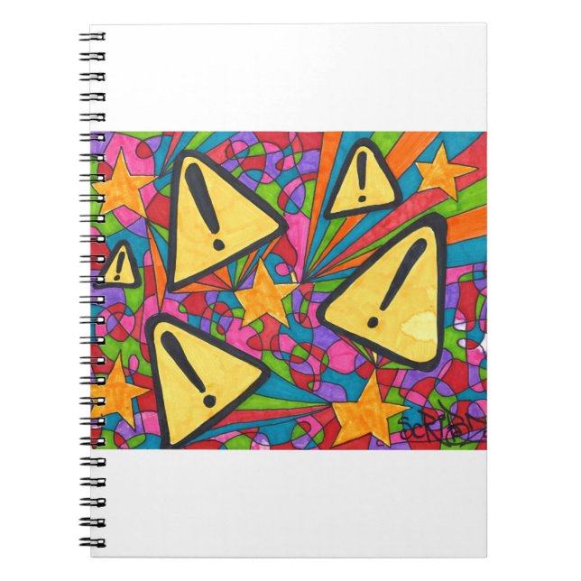 CADERNO ESPIRAL SKATEBOARD SCRIBZ KIDZ / JMT (Frente)