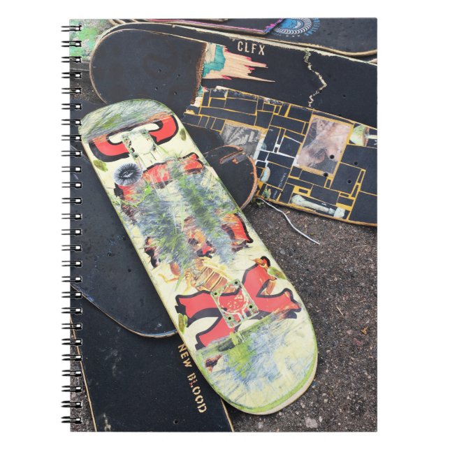 Caderno Espiral skateboards colfax (Frente)