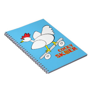 Caderno Espiral Skater Cocky