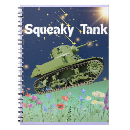 Caderno Espiral Skeaky Tank
