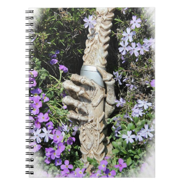 Caderno Espiral Skelethand Gothic / Notebook (Frente)