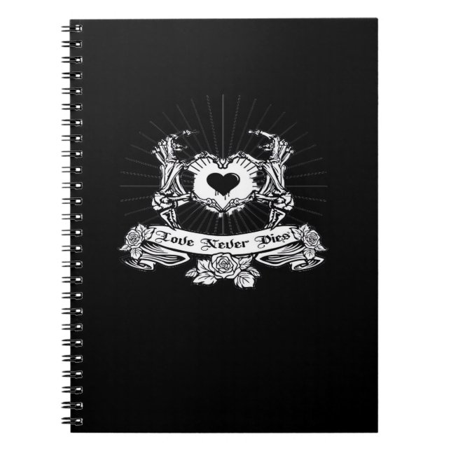 Caderno Espiral Skeleton Hand Design Classic (Frente)