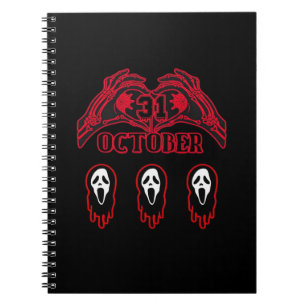 Caderno Espiral Skeleton mãos 31/10 clássicas