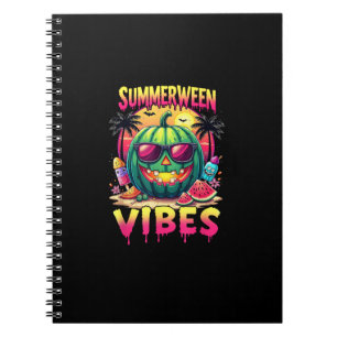 Caderno Espiral Skeleton Summer Summerentre Vibes Watermelon Jack-