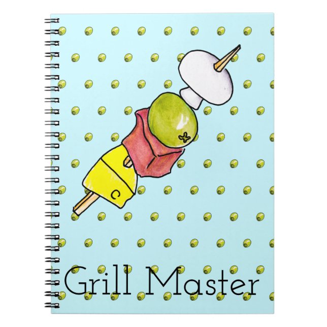 Caderno Espiral Skewer (Frente)