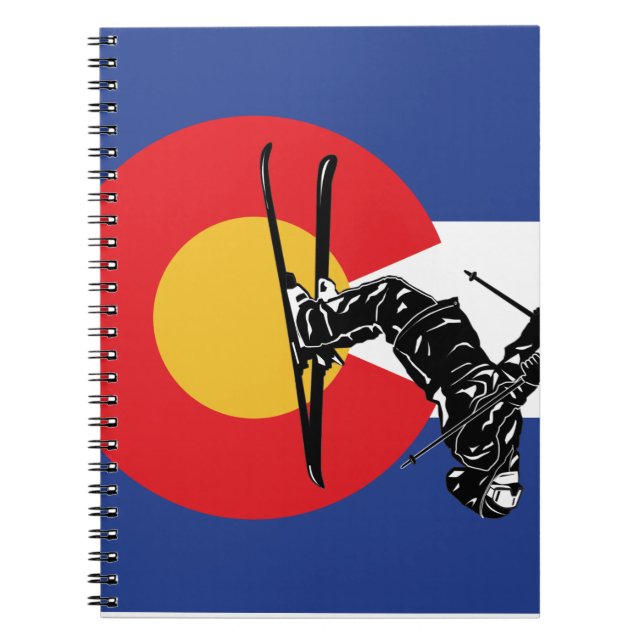 Caderno Espiral Ski Colorado (Frente)
