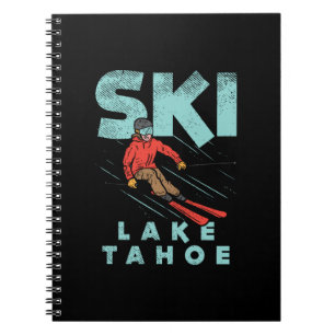 Caderno Espiral Ski Lake Tahoe