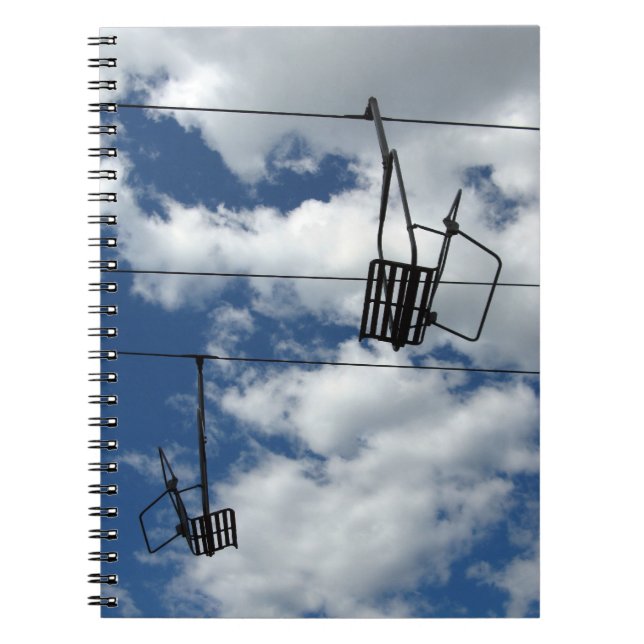 Caderno Espiral Ski Lift e Sky (Frente)