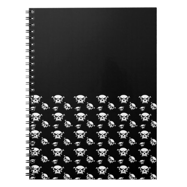 Caderno Espiral Skull Boys (Frente)