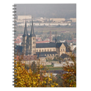 Caderno Espiral Skyline of Bamberg, Alemanha