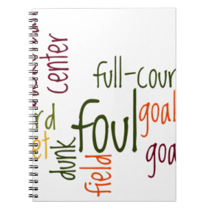 Caderno Espiral Slam Dunk Dreams: Basquete - Jogo dos Campeões