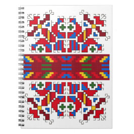 CADERNO ESPIRAL SLAVIC FOLK MOTIF SAMOKOV, BULGÁRIA
