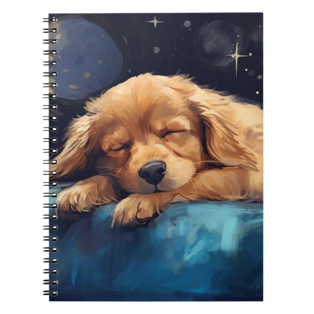Caderno Espiral Sleeping Dog (Frente)