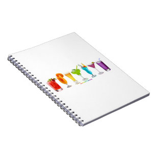 Caderno Espiral SlipperyJoe's artístico Cheers bebe álcool gay g